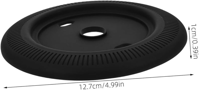 Black Silicone Wall Plate Cover For Thermostat Easy Installation - Image 3