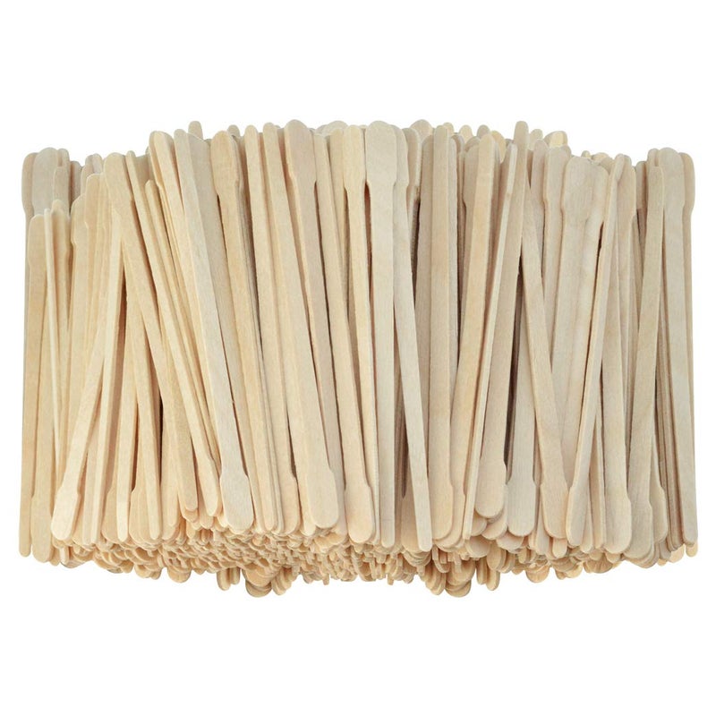 Tayfremn 1000pcs Wax Wood Sticks, Waxing Applicators for Hair, Body, Eyebrow and Nose Removal - Image 2