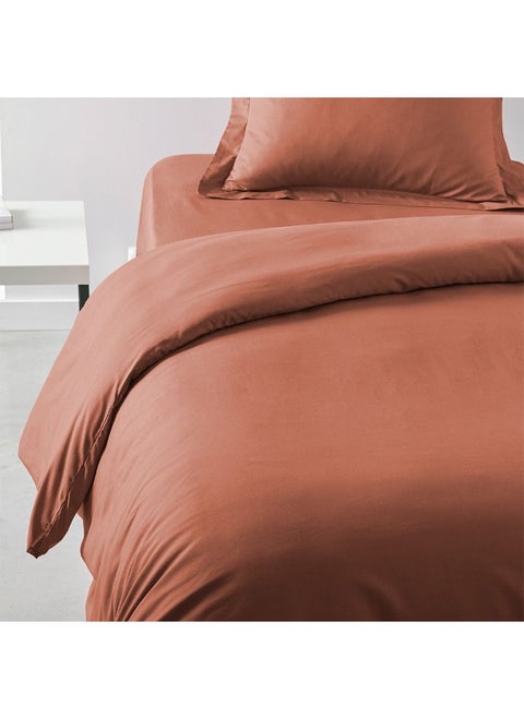 Pristine Fit 144Tc Double Duvet Cover Soft, Breathable Bedding, Durable, Cozy, And Stylish for a Comfortable, Elegant Bedroom Perfect for Home Decor Upgrade 200X210Cm Light Brown