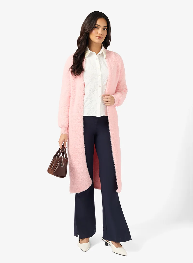 ELLA Casual Longline Cardigan