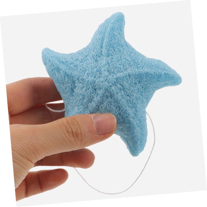 Soft Konjac Sponge Body Scrubber 2 Pack Exfoliating Bath Sponges For Gentle Shower - Image 5