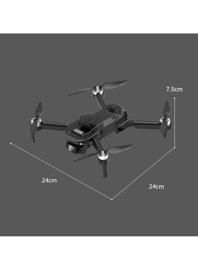 lekikpo Drone With Dual Camera, Powerful Brushless Motor, Optical flow positioning, intelligent obstacle avoidance, Foldable Aerial Photography Drone, Gift For Beginners Christmas and Halloween  - Image 2