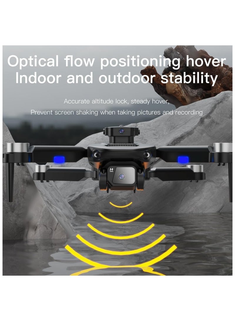lekikpo Drone With Dual Camera, Powerful Brushless Motor, Optical flow positioning, intelligent obstacle avoidance, Foldable Aerial Photography Drone, Gift For Beginners Christmas and Halloween  - Image 5