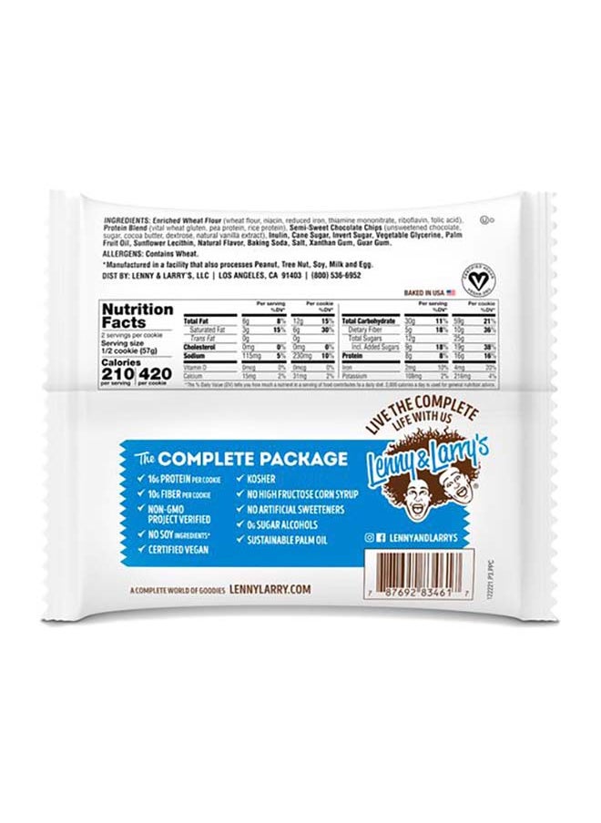 Lenny and Larry's Complete Cookie Chocolate Chip 113g (16g Protein)  - Image 2