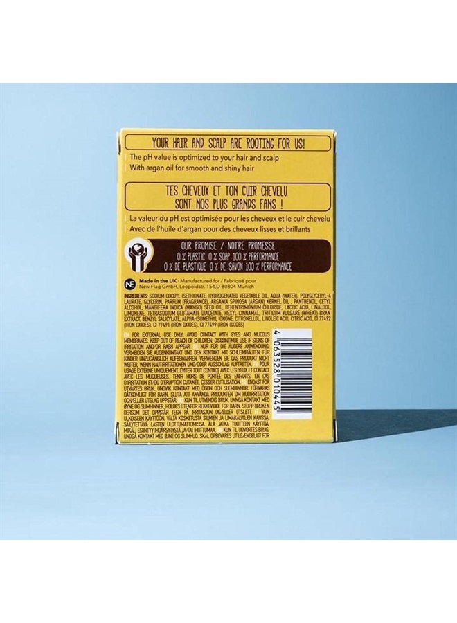 FOAMIE Natural Hair Solid Conditioner Bar, Argan Cconditioner for Damaged Hair, Conditioner for Women & Men, Plastic Free Packaging saves 2 Bottles per Bar, Cruelty, Paraben & Sulfate Free - Image 4