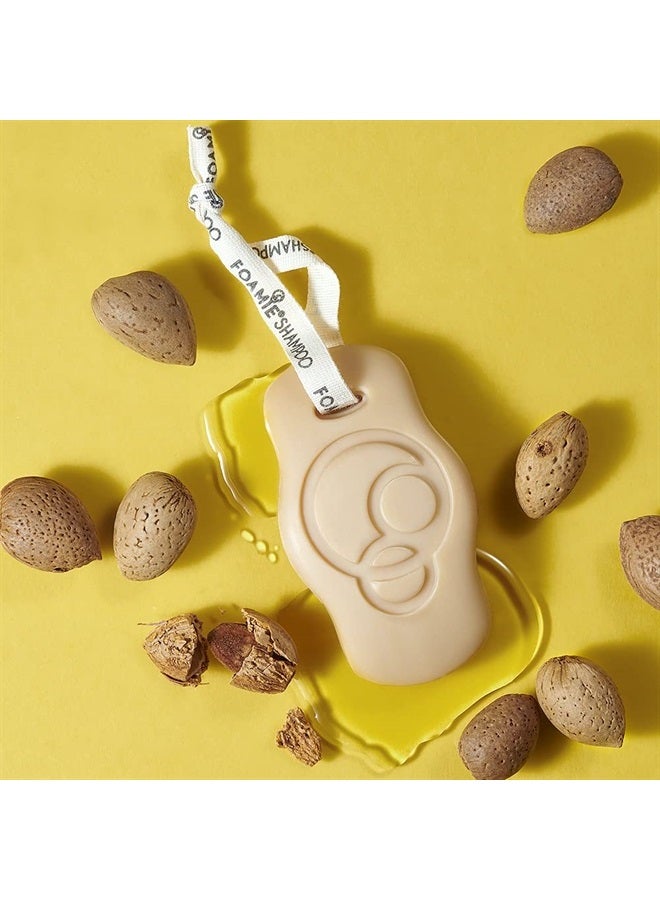 FOAMIE Natural Hair Solid Conditioner Bar, Argan Cconditioner for Damaged Hair, Conditioner for Women & Men, Plastic Free Packaging saves 2 Bottles per Bar, Cruelty, Paraben & Sulfate Free - Image 2