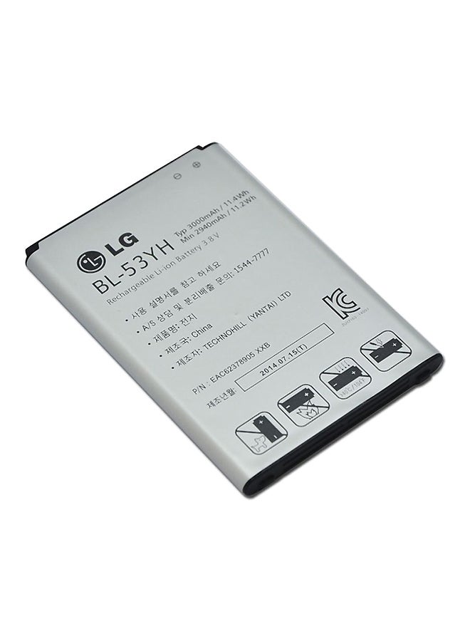 3000 mAh Replacement Battery For LG G3/F400/D830/D850  Battery Multicolour
