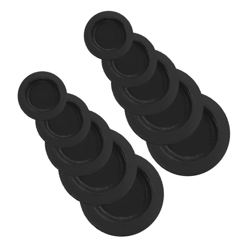 10Pcs Assorted Rubber Piggy Bank Stoppers Round Plugs For Secure Coin Storage - Image 2
