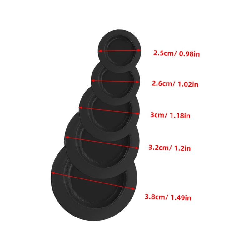 10Pcs Assorted Rubber Piggy Bank Stoppers Round Plugs For Secure Coin Storage - Image 3