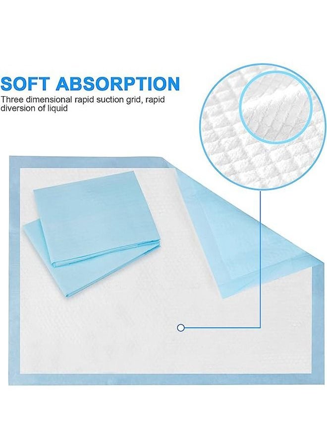 Generic - 50 Pack Disposable Changing Pads Baby Disposable Underpads Waterproof Diaper Changing Pad Breathable Underpads Bed Table Protector Mat(60*45CM) - Image 1