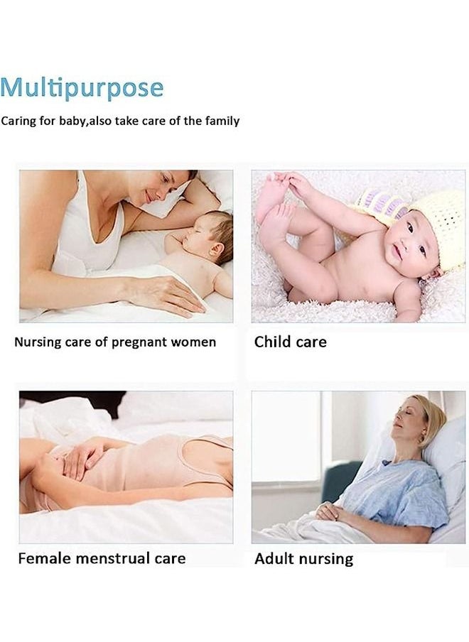 Generic - 50 Pack Disposable Changing Pads Baby Disposable Underpads Waterproof Diaper Changing Pad Breathable Underpads Bed Table Protector Mat(60*45CM) - Image 1