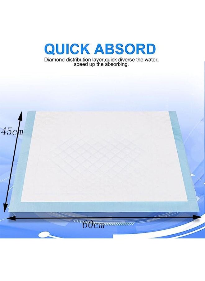 Generic - 50 Pack Disposable Changing Pads Baby Disposable Underpads Waterproof Diaper Changing Pad Breathable Underpads Bed Table Protector Mat(60*45CM) - Image 1
