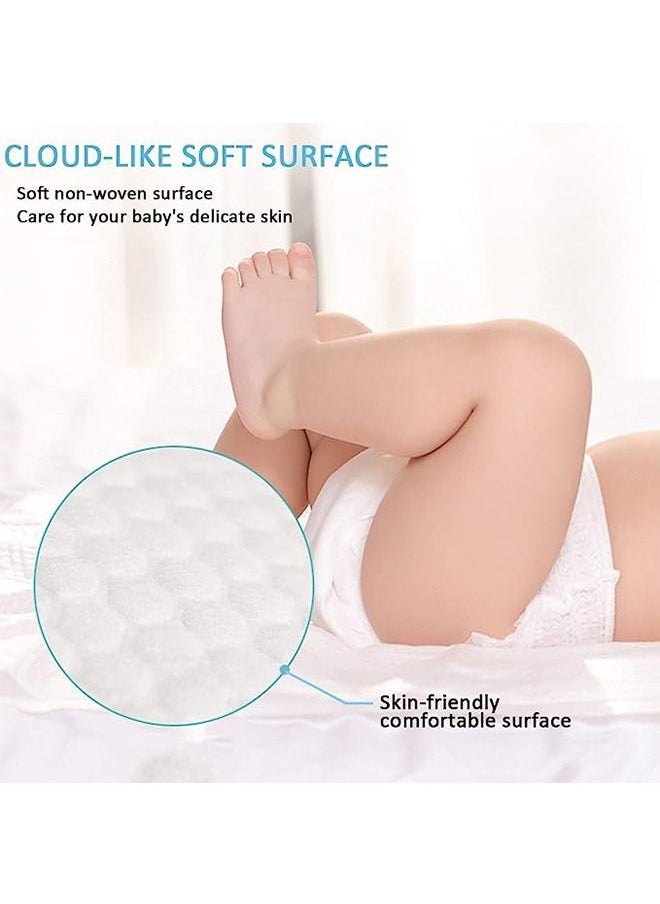 Generic - 50 Pack Disposable Changing Pads Baby Disposable Underpads Waterproof Diaper Changing Pad Breathable Underpads Bed Table Protector Mat(60*45CM) - Image 1
