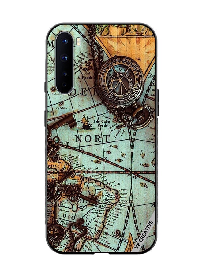 VR CREATIVE Protective Case Cover For OnePlus Nord Compas Design Multicolour - Image 1
