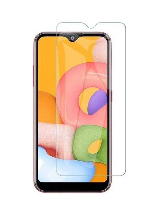 إيف واقي شاشة زجاجي مقوى لهاتف Samsung Galaxy A01 شفاف