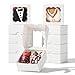 RomanticBaking 3 x 3 x 1 50PCS Chocolate Truffle Boxes for 4Cookies Boxes Mini Bakery Boxes with Window for BrownieSoapDonut - Image 1
