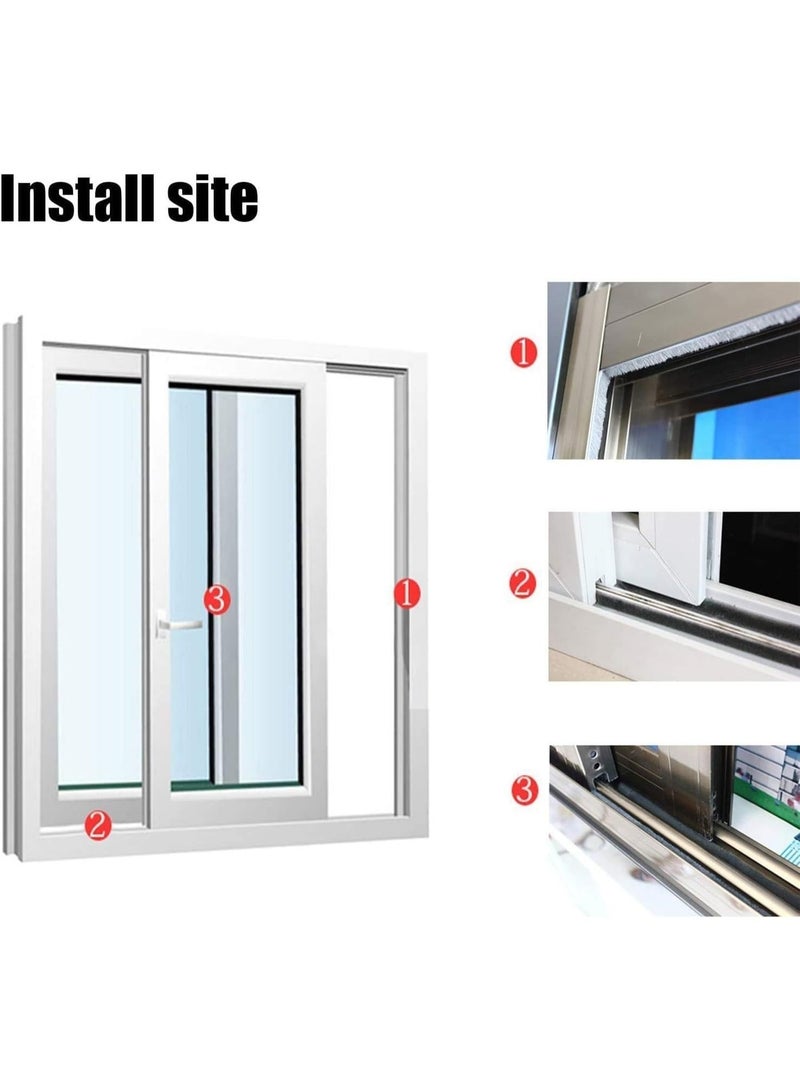 10-meter self-adhesive sealing tape for windows and doors, soundproofing for the home, wind and dust resistant, and with stronger adhesion. - Image 2