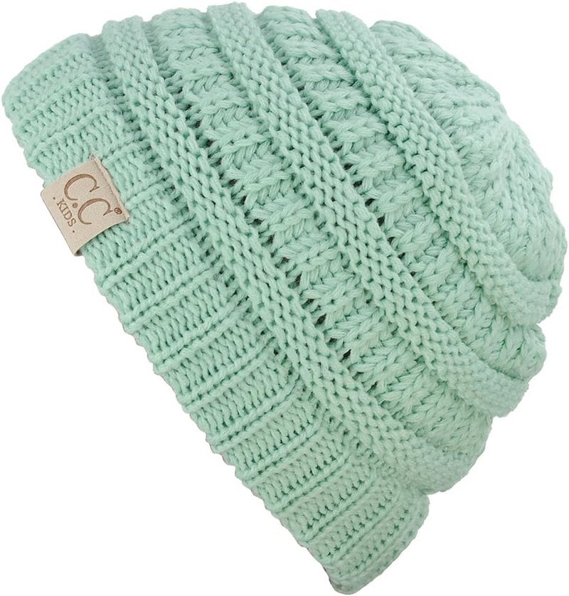 Cc Kids' Cute Warm and Comfy Children's Knit Ski Beanie Hat - Image 2