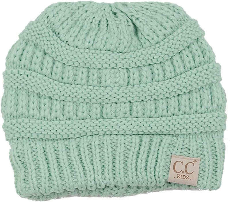 Cc Kids' Cute Warm and Comfy Children's Knit Ski Beanie Hat - Image 1