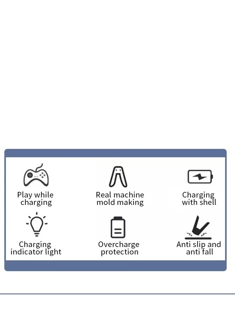 Nintendo Switch /Switch OLED Joy-Cons Grip Charging Station Controller Charger - Image 3