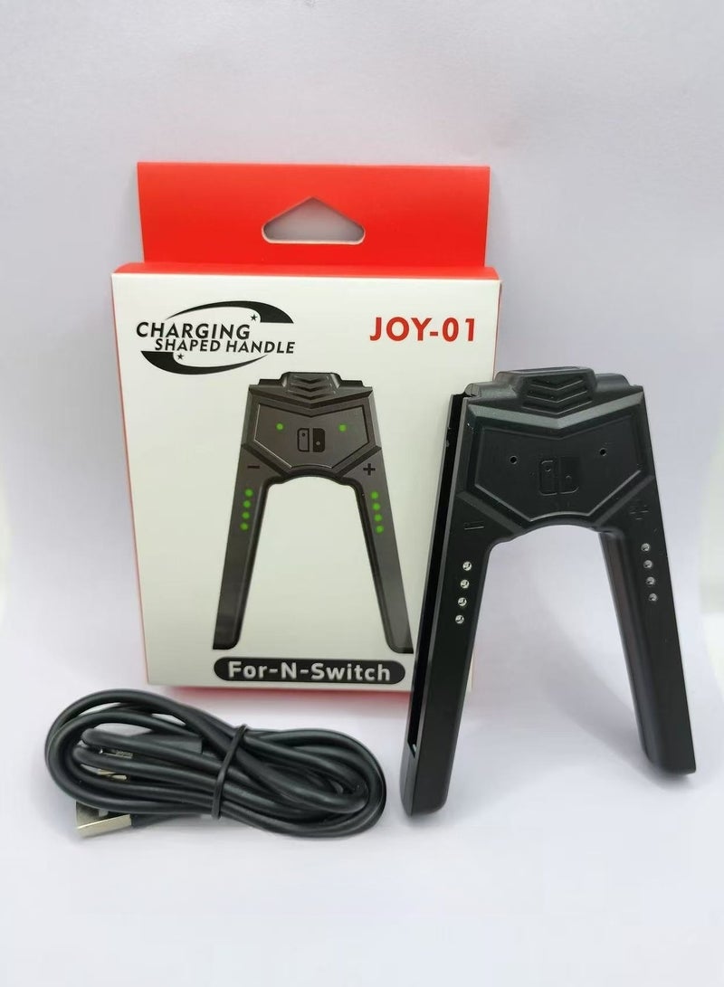 Nintendo Switch /Switch OLED Joy-Cons Grip Charging Station Controller Charger - Image 1