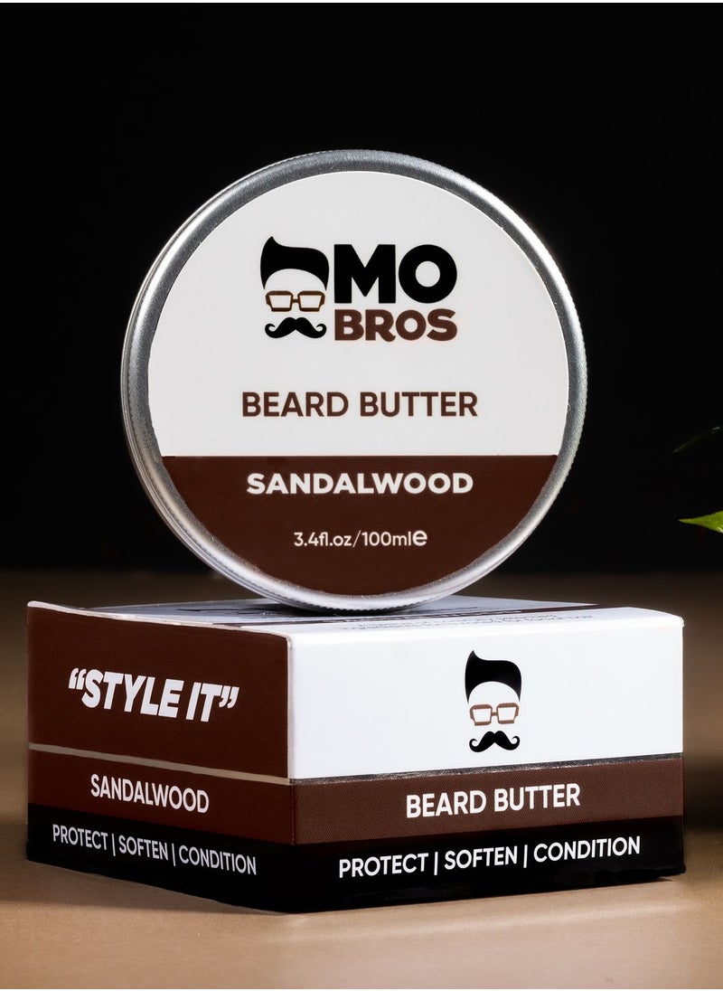 MO BRO'S Beard Butter 100Ml - Sandalwood  - Image 1