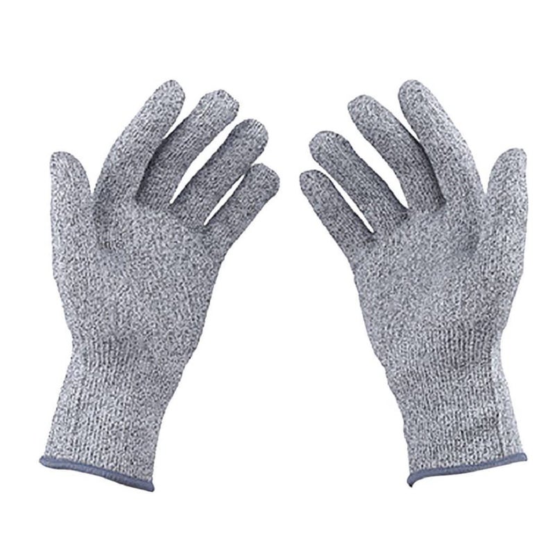 Replex Anti Cutting Resistant Hand Safety Gloves CutProof Level 5 Protection with Rubber Grade Finishing Free Size - Image 1