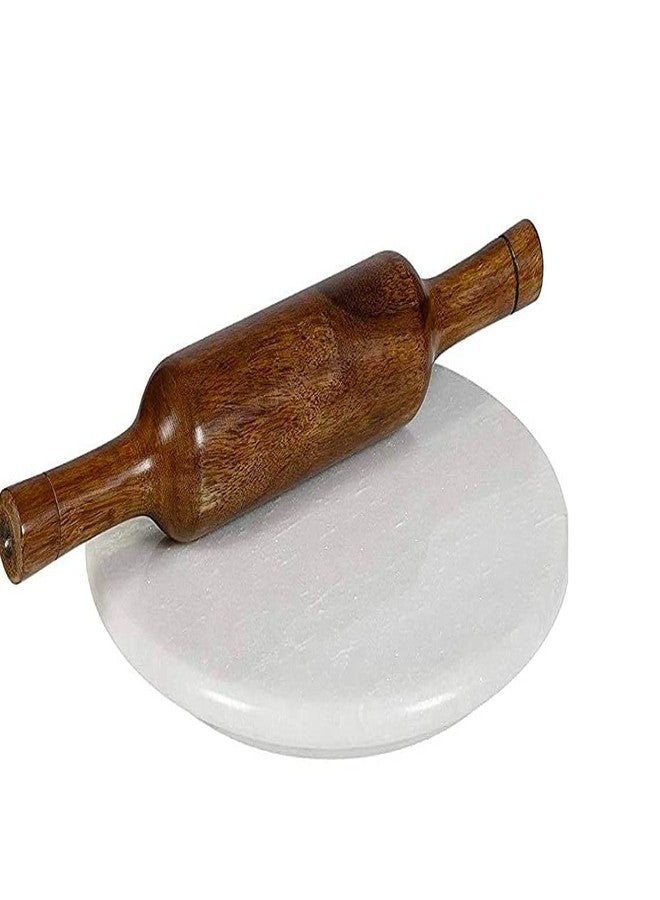 Welfic Rolling Pin Board | Roti Maker | Phulka Maker | Chapati Maker chakla | Wooden Rolling Pin | Sheesham Rolling Pin & Board I Belan for Home & Kitchen - Image 1