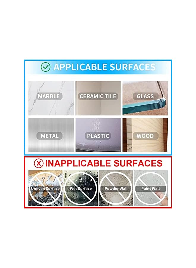 promass 100PCS Double Sided Adhesive Pads for Mounting, 2.36inch Two Sided Pre-Cut Square Tape, Sticky Tack Double Sided Tape for Walls Hanging, (6cm X 6cm) - Image 4