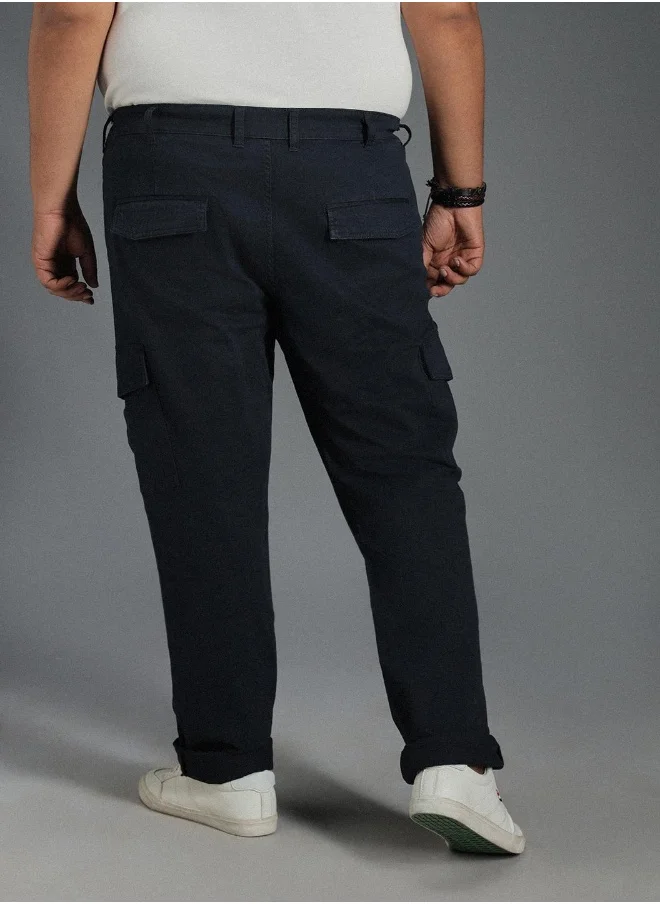 هاي ستار Men Navy Trousers