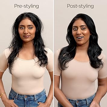 Shark FlexStyle Round Hot Air Brush Attachment for Blow Dryers Hair Styling Tool for Straight Wavy Curly and Coily Hair Stone - Image 3