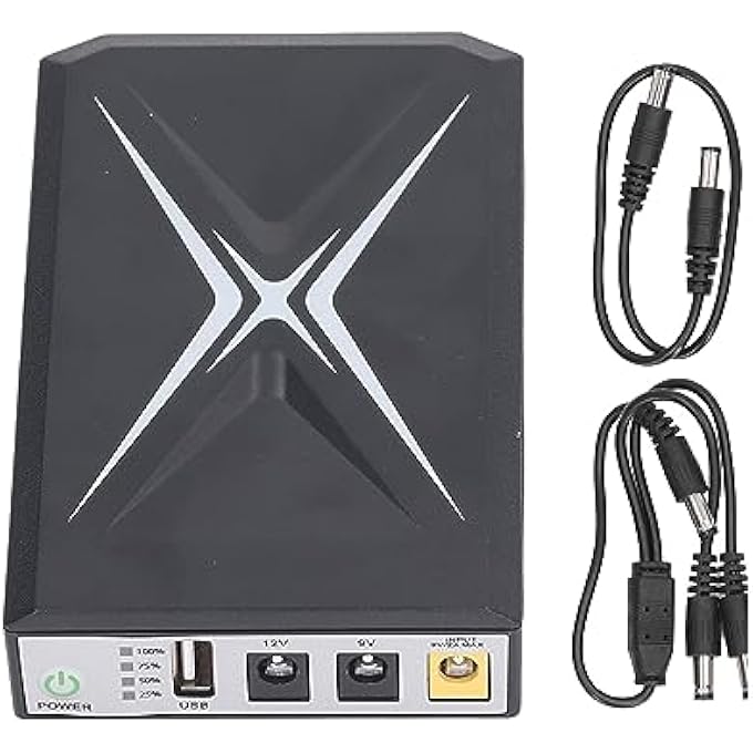 MINI UPS BACKUP BATTERY, ABS AND PC 10400MAH MINI UPS FOR WIFI - Image 1