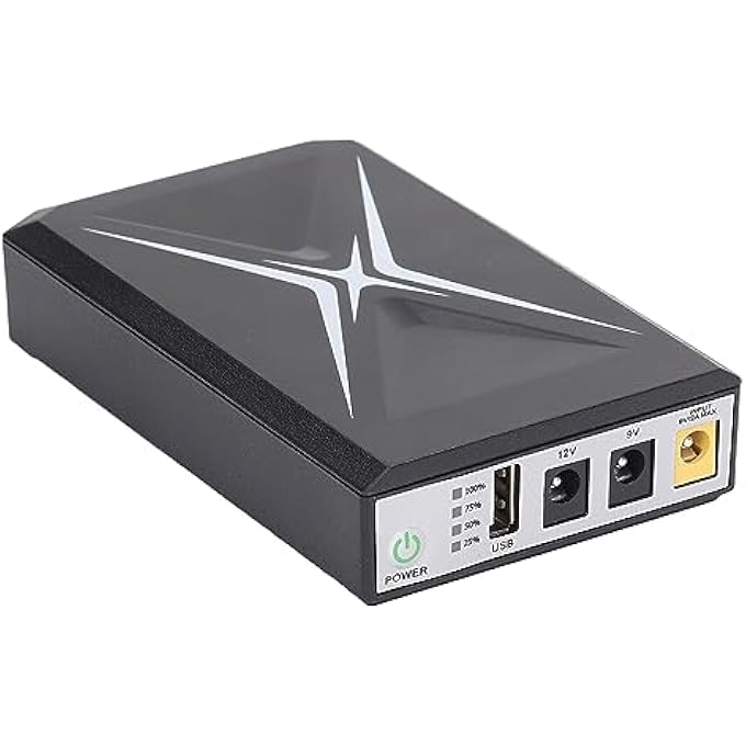 MINI UPS BACKUP BATTERY, ABS AND PC 10400MAH MINI UPS FOR WIFI - Image 3