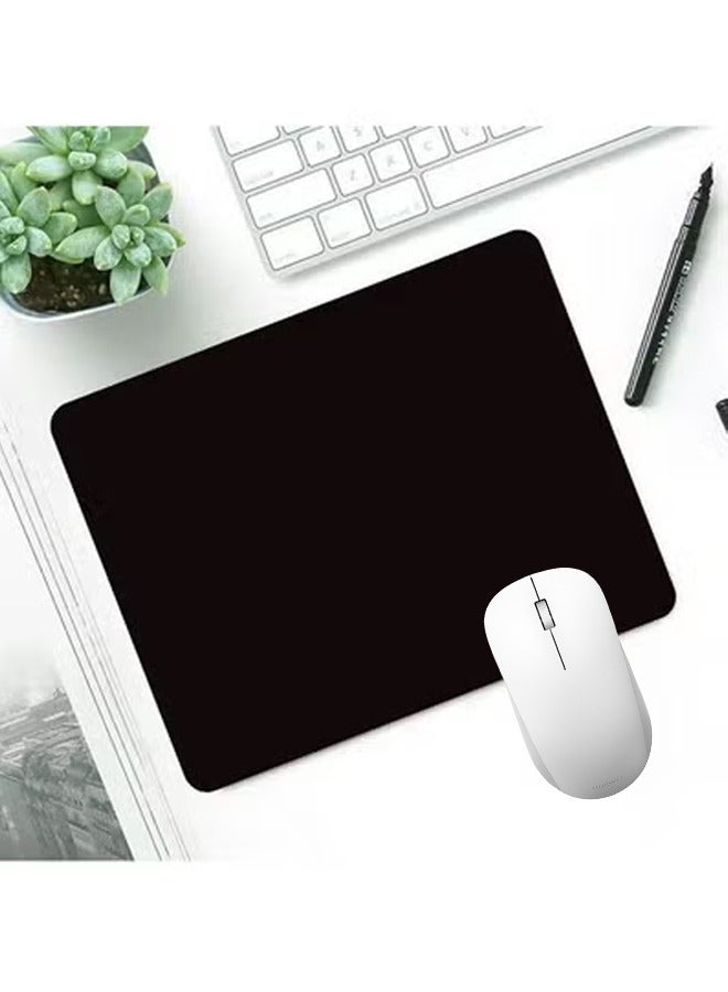 Square Office Mouse Pad 20*24cm, Rubber Computer Desk Pad, Professional Gaming Mouse Pad, Waterproof And Dustproof, For Games, Office, Home - Image 1