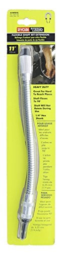 Ryobi SpeedLoad A10FB1G 11 Inch Flexible Shaft Extension and Bit Holder (For 1/4 Inch Hex Bits, Bits Not Included) - Image 4