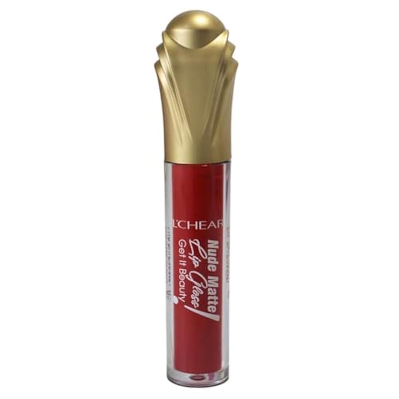 L'chear Lip Gloss Nude Matte Light&Thin Lasting Color Aqua Nourishment Shade Number 1 - Image 2