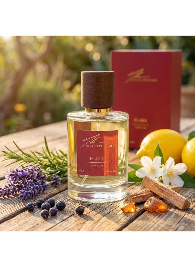 نفاذ للعطور إلارا 100 مل – عطر أروماتيك منعش طويل الثبات للجنسين – صناعة إسبانية - Image 3