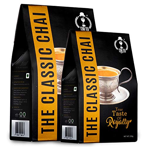 Tzar Tea شاي تزار الكلاسيكي طعم حقيقي للملوكية (مجموعة من 2 500غ + 250غ) - Image 1