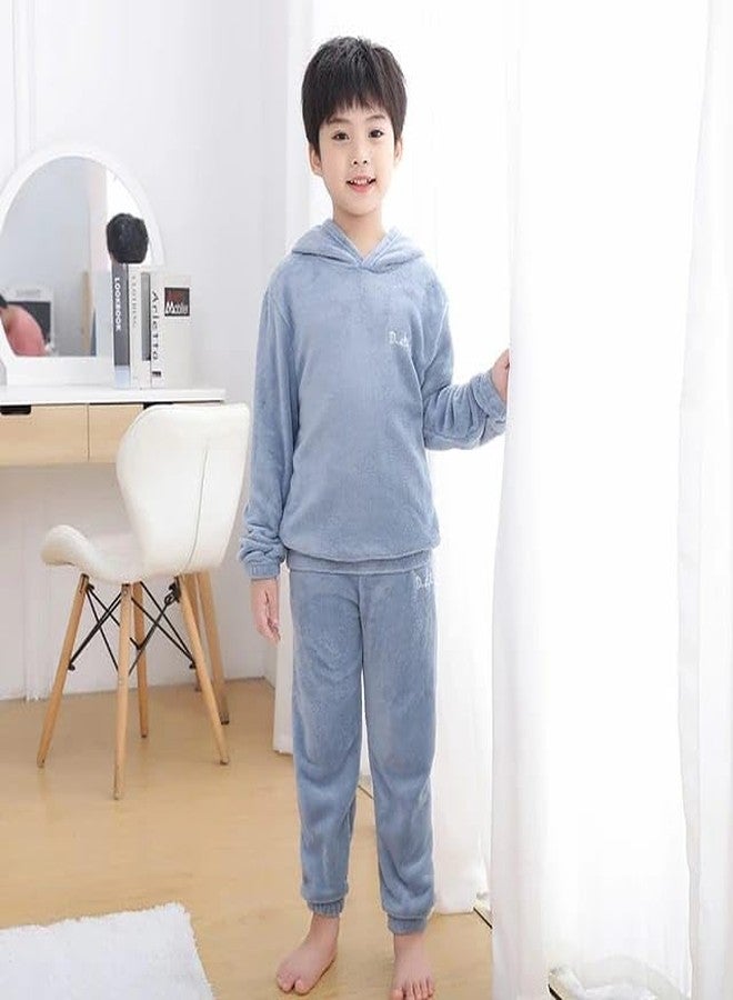 SHAPERX® Tracksuit Cotton Full Sleeves T-Shirt and Pant Set for Sweatshirt Boys and Girls Winter Clothing Set Pack of 1 (Sky Blue, 4 to 5 Years) - Image 3