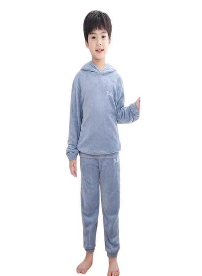 SHAPERX® Tracksuit Cotton Full Sleeves T-Shirt and Pant Set for Sweatshirt Boys and Girls Winter Clothing Set Pack of 1 (Sky Blue, 4 to 5 Years) - Image 1