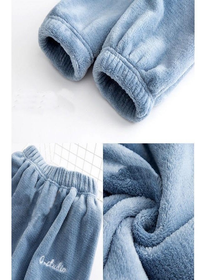 SHAPERX® Tracksuit Cotton Full Sleeves T-Shirt and Pant Set for Sweatshirt Boys and Girls Winter Clothing Set Pack of 1 (Sky Blue, 4 to 5 Years) - Image 5