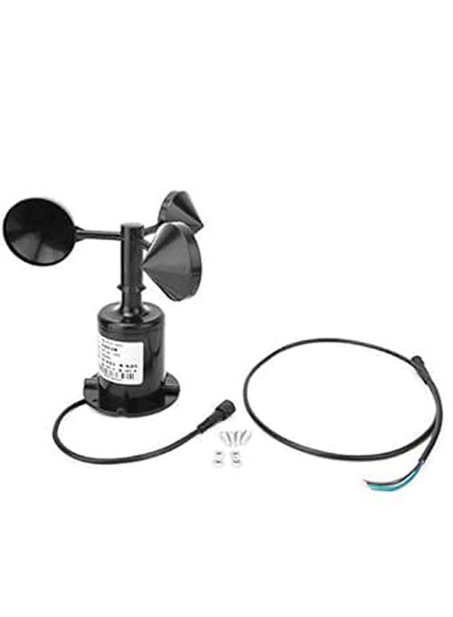 Wind Speed Sensor Transmitter 10 30V DC 485 Output Anemometer Cable - Image 1