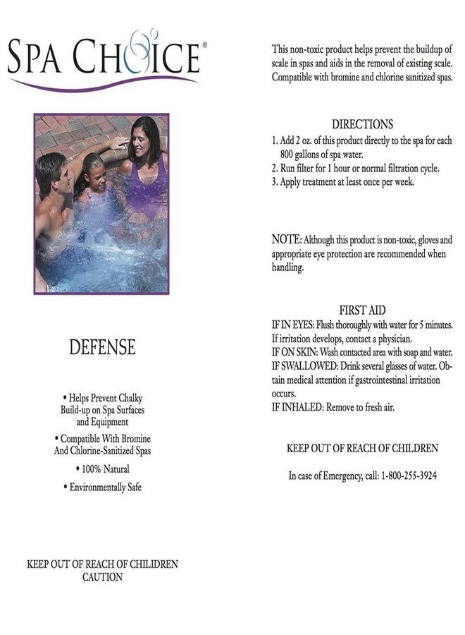 SpaChoice 472-3-1041A Defender Defense for Hot Tub, 1-Quart - Image 3