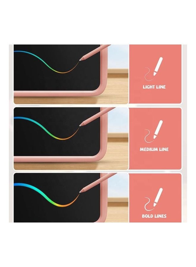 10-inch LCD Writing Tablet for Kids, Colorful Toddlers Toys Drawing Board, Educational Girls Toys, Unicorn Doodle Board for 2-8 Year Olds, Boys Birthday Christmas Gifts - Pink  - Image 5