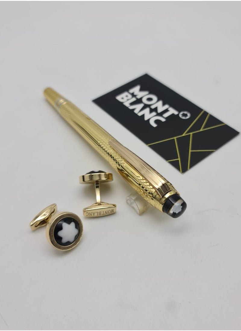 Mont Blanc Mont Blanc Classic pen and clipboard  - Image 1