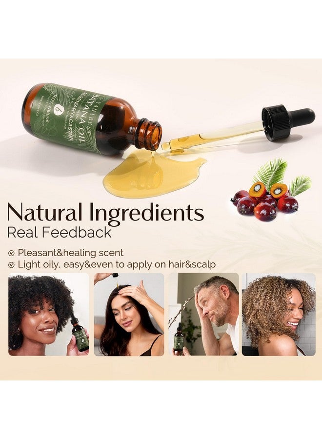 يانيبست زيت باتانا من يانيبيست، يعزز كثافة الشعر، يغذي فروة الرأس، يخفف الجفاف والحكة، يحسن صحة فروة الرأس - Image 3