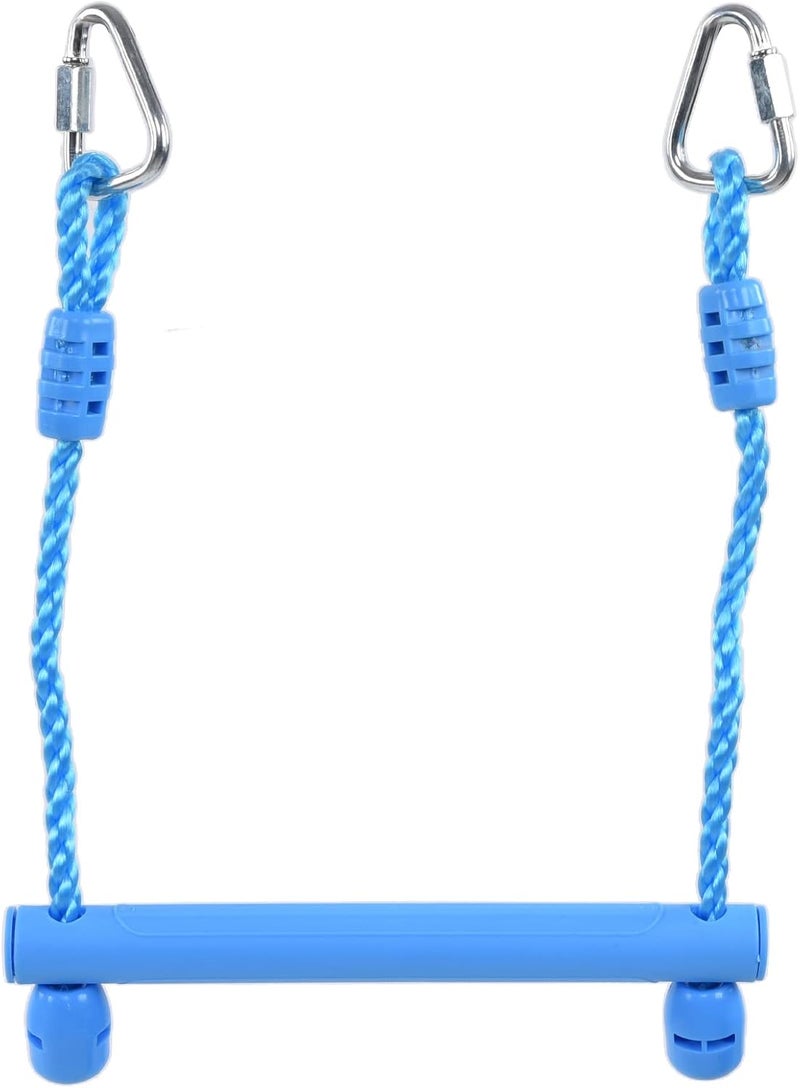 كلاراكو مجموعة أرجوحة كلاركو، مصنوعة من البلاستيك المتين بدون نتوءات، وتحمل حمولة قوية، وقضيب أرجوحة شبه منحرف، وصنعة ممتازة، مقاس 16.3 × 11.7 بوصة، أرجوحة شبه منحرفة للأطفال للشرفات والباحات والحدائق الخارجية - Image 1