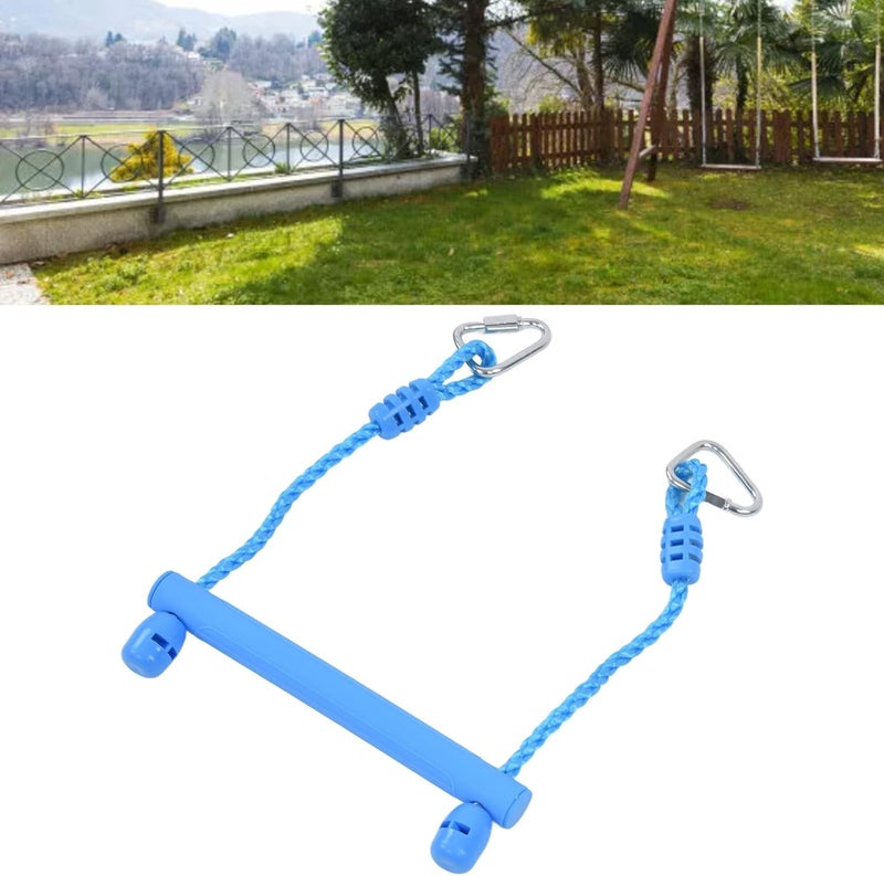 كلاراكو مجموعة أرجوحة كلاركو، مصنوعة من البلاستيك المتين بدون نتوءات، وتحمل حمولة قوية، وقضيب أرجوحة شبه منحرف، وصنعة ممتازة، مقاس 16.3 × 11.7 بوصة، أرجوحة شبه منحرفة للأطفال للشرفات والباحات والحدائق الخارجية - Image 3