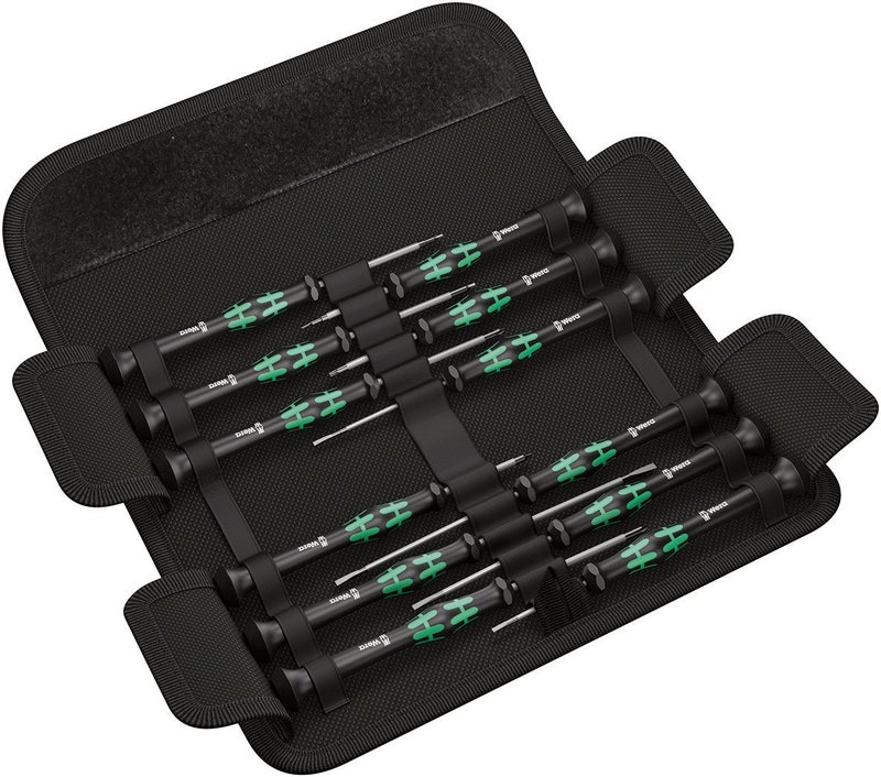 Wera 05073675001 Kraftform Micro-Set/12 Sb 1 Screwdriver Set