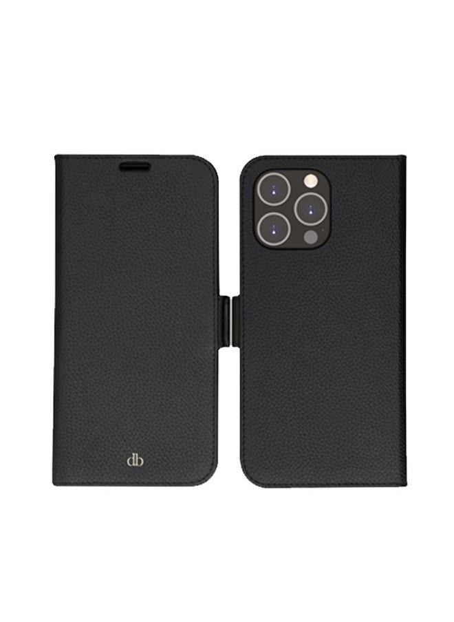 DBRAMANTE1928 - dbramante1928 Flip Case For iPhone 14 Pro Max - Night Black - Image 1